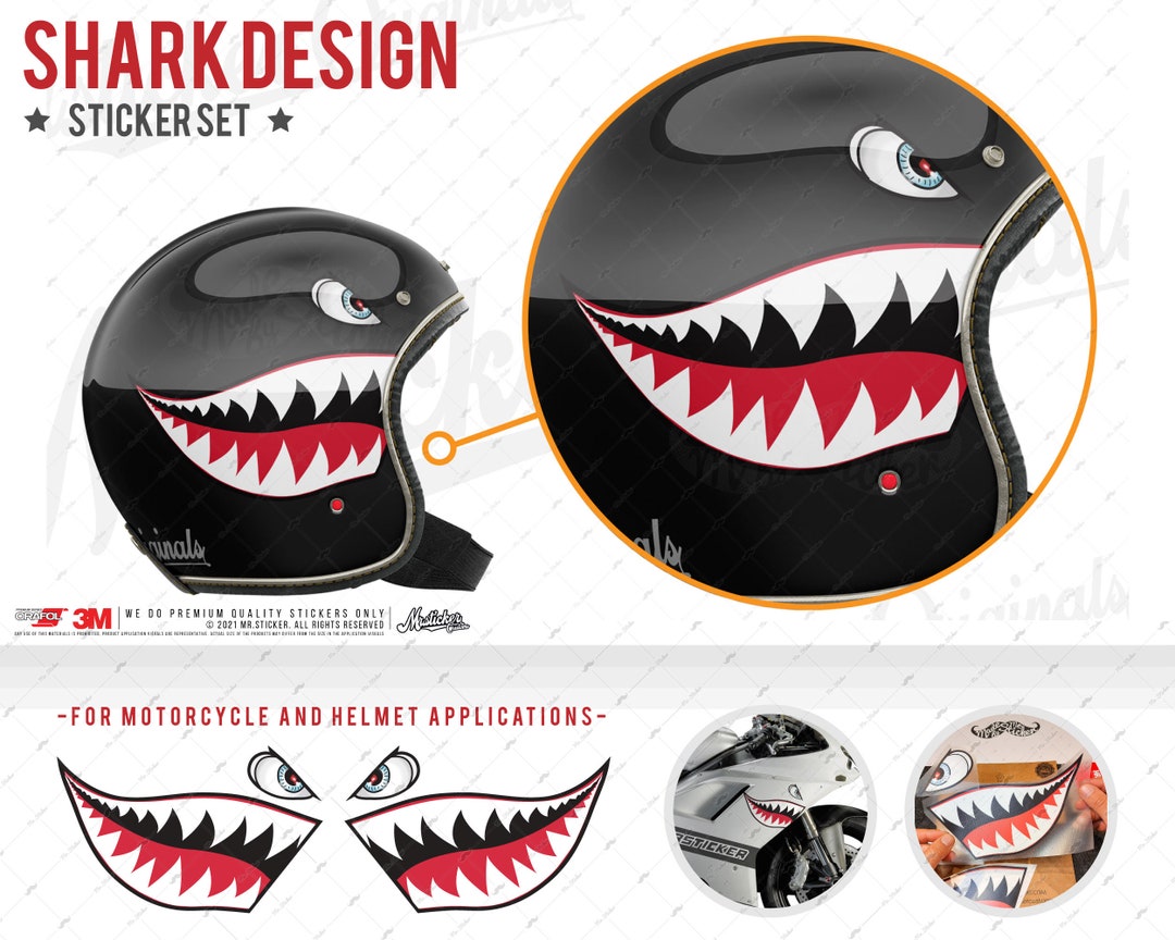 Shark hotsell design helmet