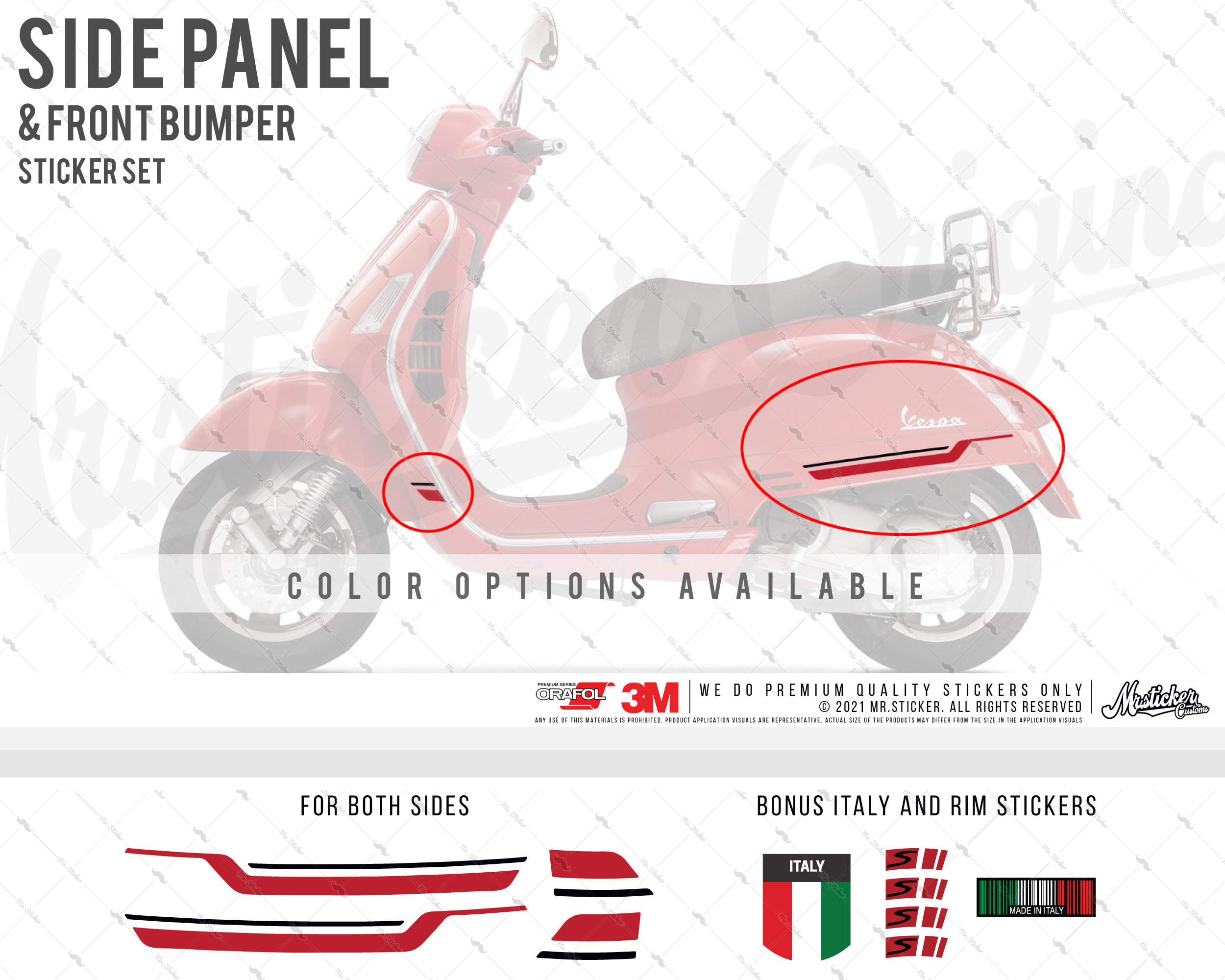 Vespa Gts300 Sticker