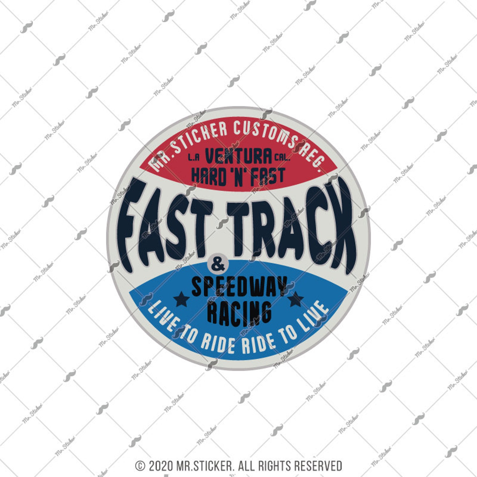 WWMSL154 Fast Track Sticker/Decal Durable Against Sun and Etsy
