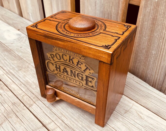 The Original Pocket Change Machine Vintage Etsy