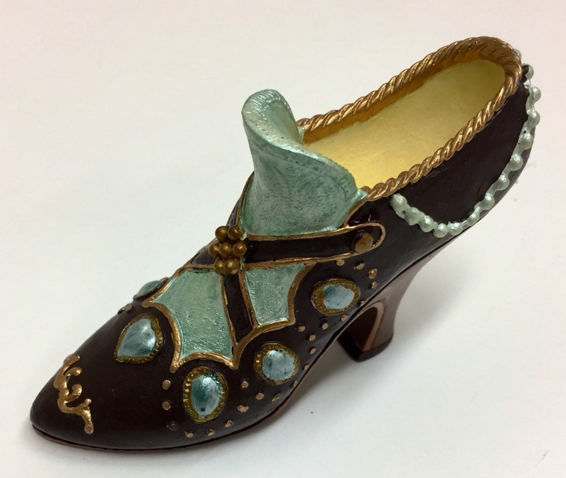 Vintage décoratif miniature chaussure paperweight  Etsy