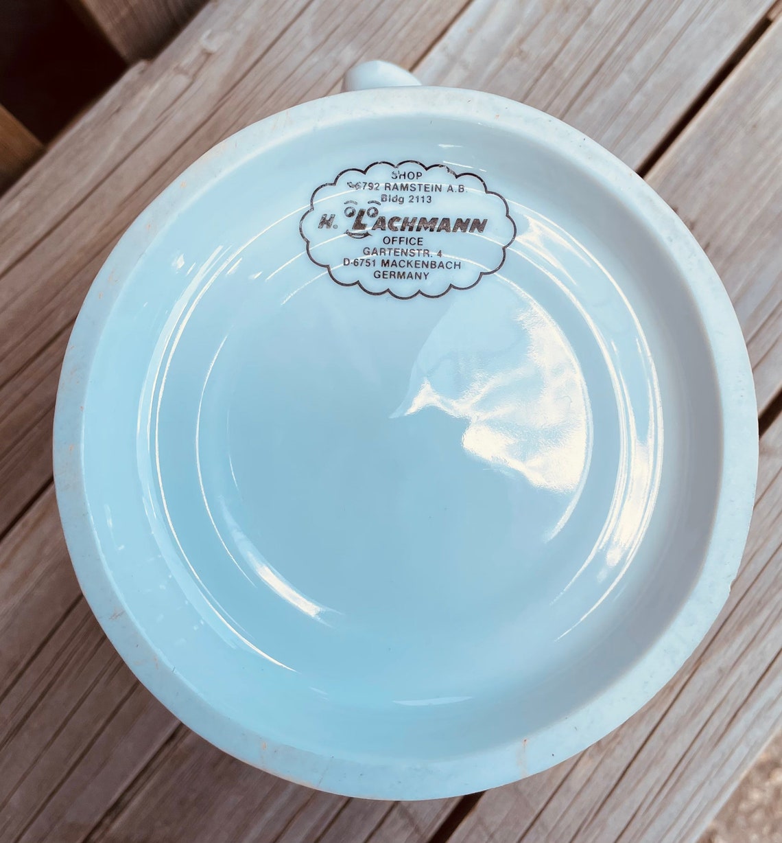 Vintage German lithophane puzzle mug stein Etsy