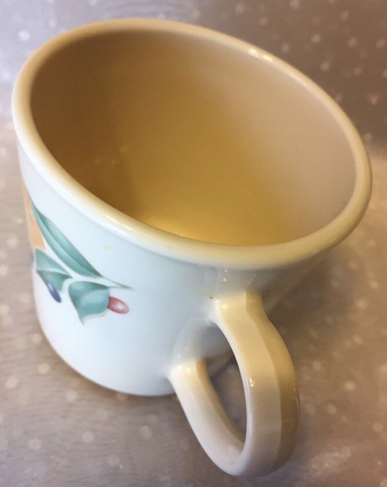 Corelle Abundance Mugs Vintage Corning Ware Tea Cups Coffee Etsy