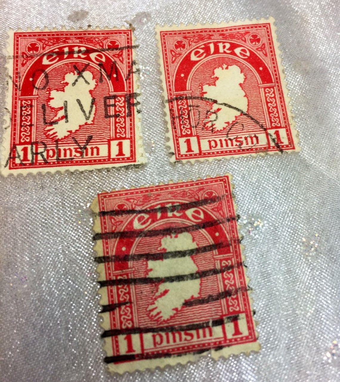 Ireland Vintage Postage Stamps Irish Rare Stamps Etsy
