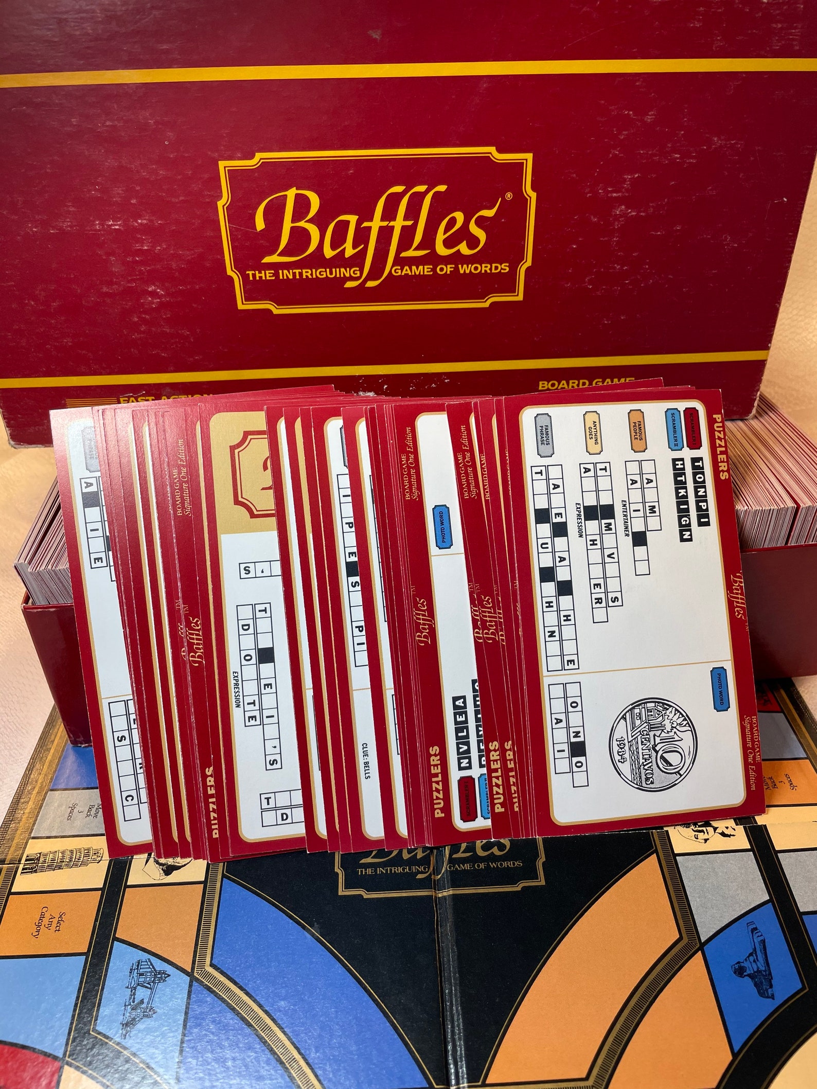 Baffles board game Signature one edition Chieftain Etsy