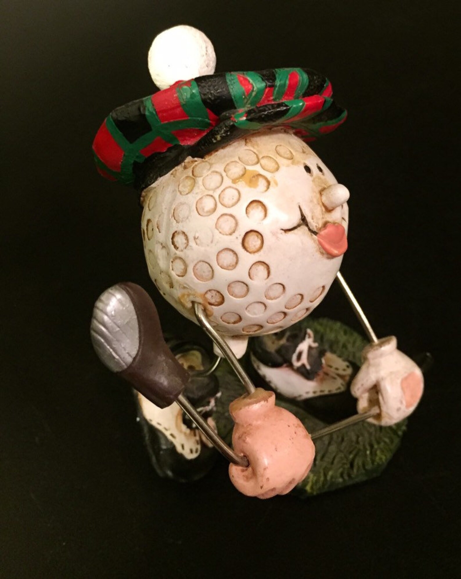 Golf Ball Figurine Funny Souvenir Etsy