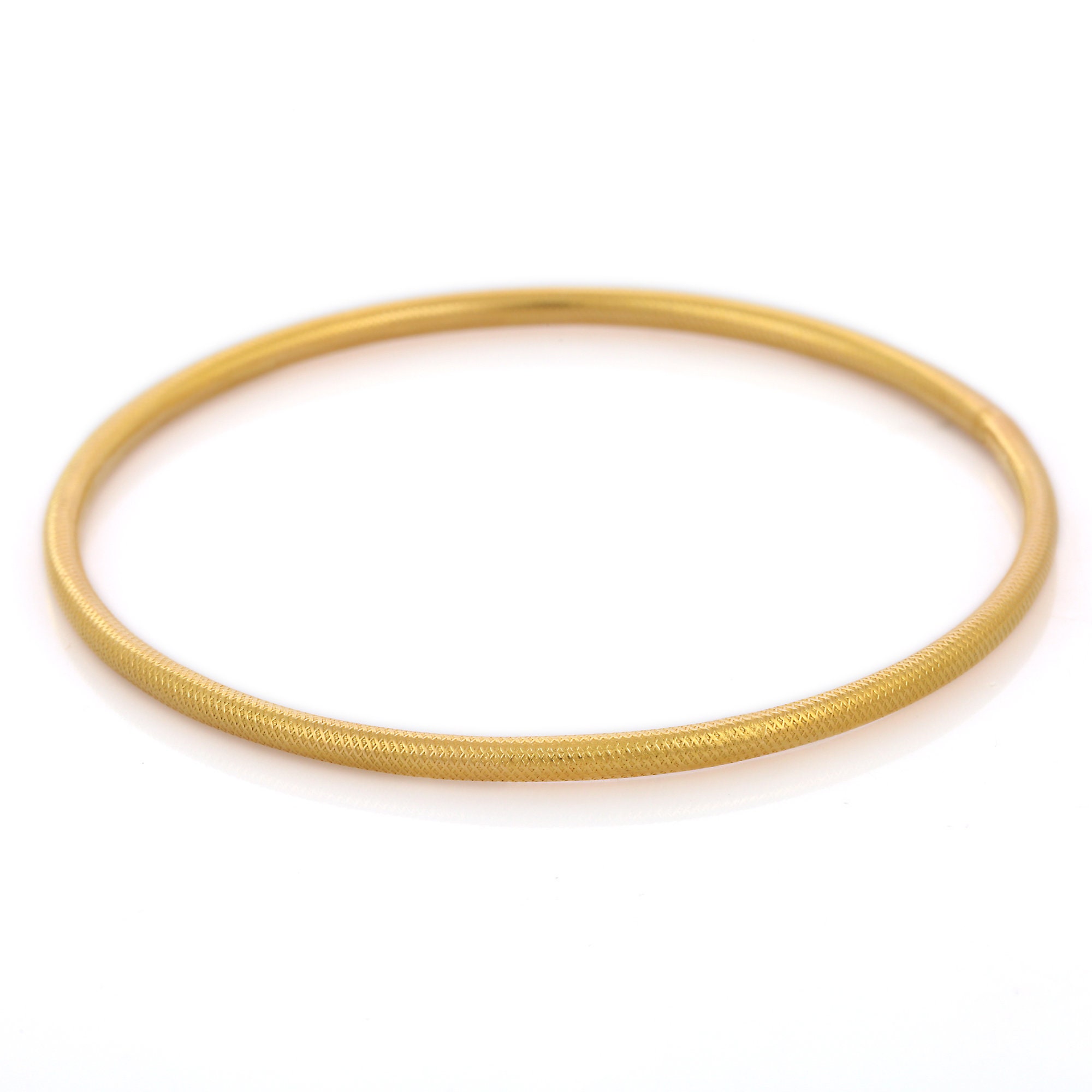 Gold stackable bangles Clearance