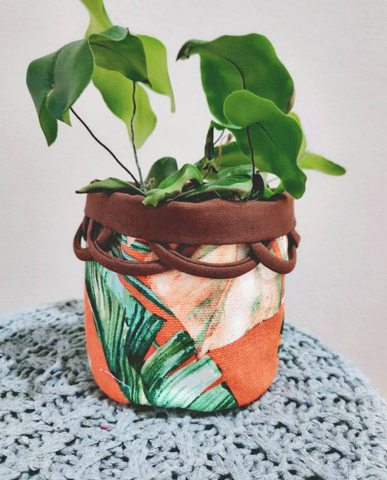 Plant pot cover fabric plant pot cover Possum plant cover Etsy