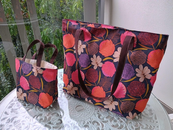 Native Protea Tote Bag, Everyday Tote Bag, 100% cotton, Handmade in Australia