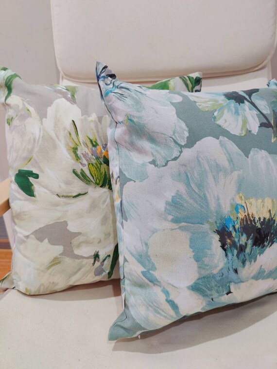 Sage Garden Cushion Covers Twin Pack Cushion Covers Home Etsy