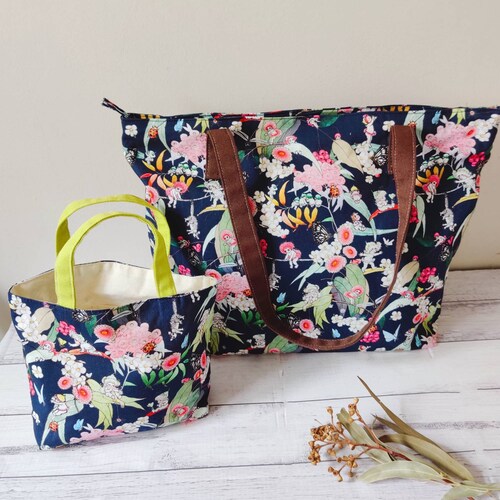 May Gibbs Native Berries Handbag Aussie Tote Bag Everyday - Etsy