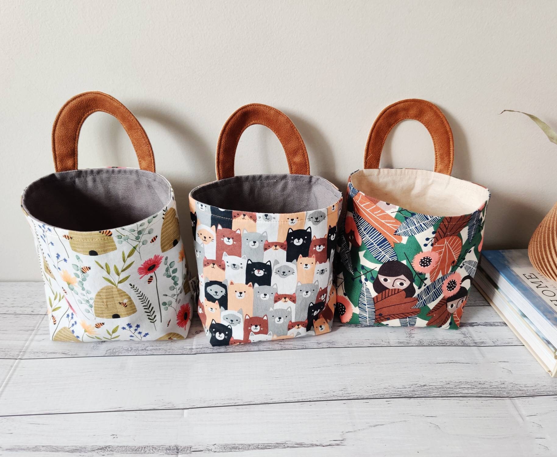 Storage Baskets Toy Storage Home Storage Hanging Basket Etsy