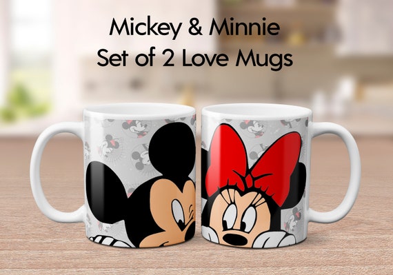 Disney Mug and Coaster Set - Christmas 2023 Mickey and Friends