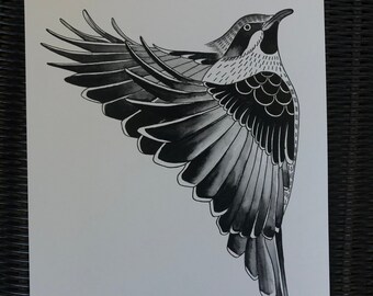 Triangular bird