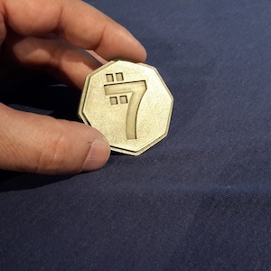 Sabacc Chip / Galactic Credit Coin - metal-resin-blend - SOLO - Star Wars Inspired Credits