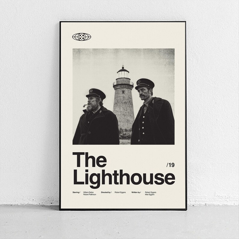 The Lighthouse 2019 Movie Poster the Lighthouse Movie Etsy