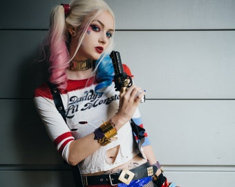 Suicide Squad Harley Quinn Cosplay Print #1
