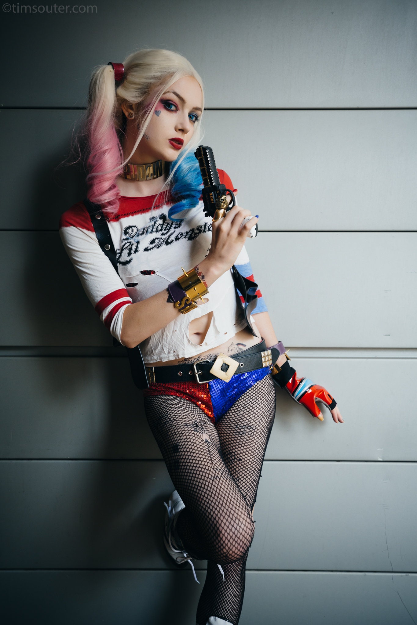 Suicide Squad Harley Quinn Cosplay Print 1 - Etsy Nederland