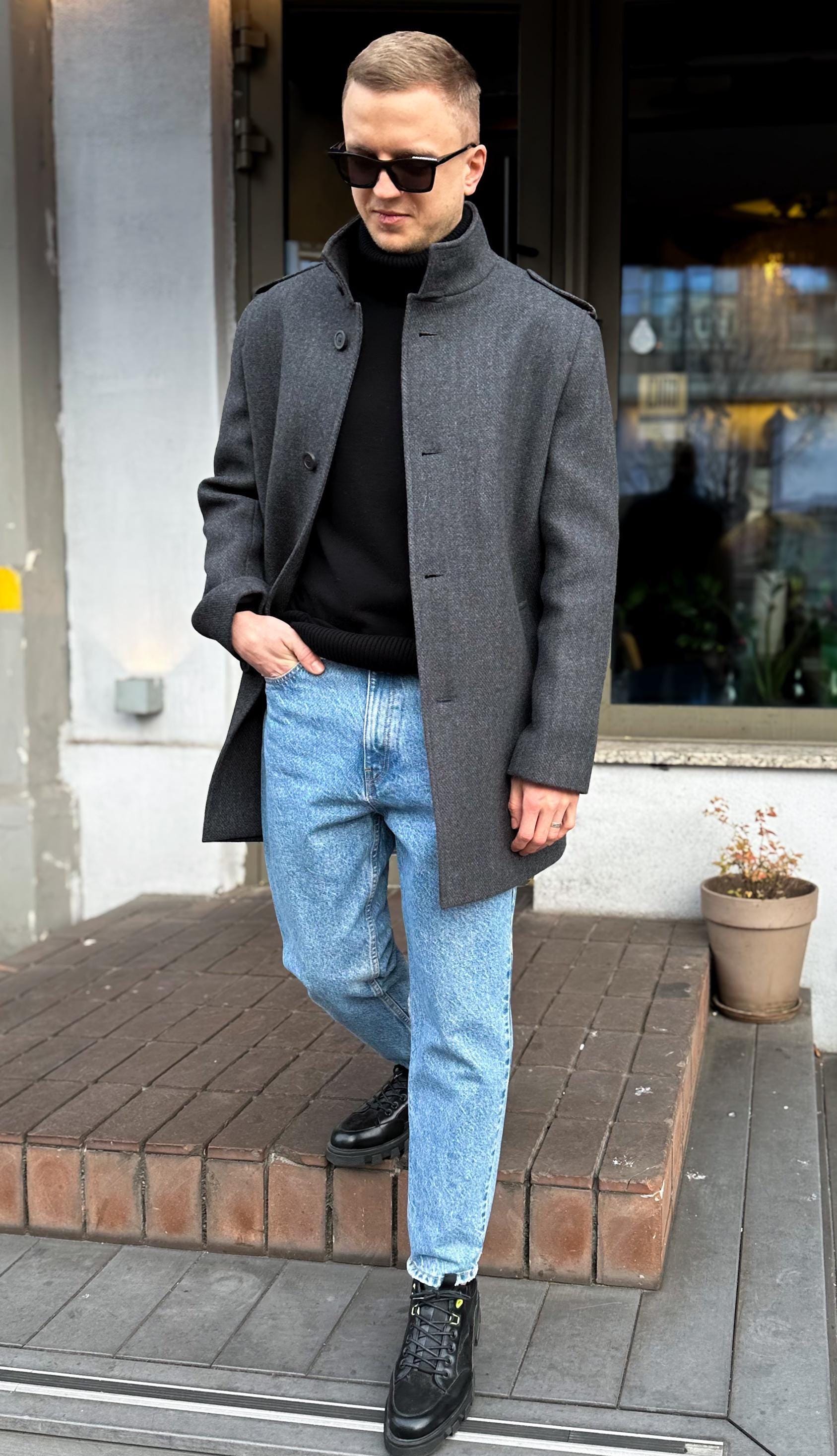 Sillage ウール コート charcoal grey WOOL COAT Sillage ウール コート charcoal grey WOOL COAT