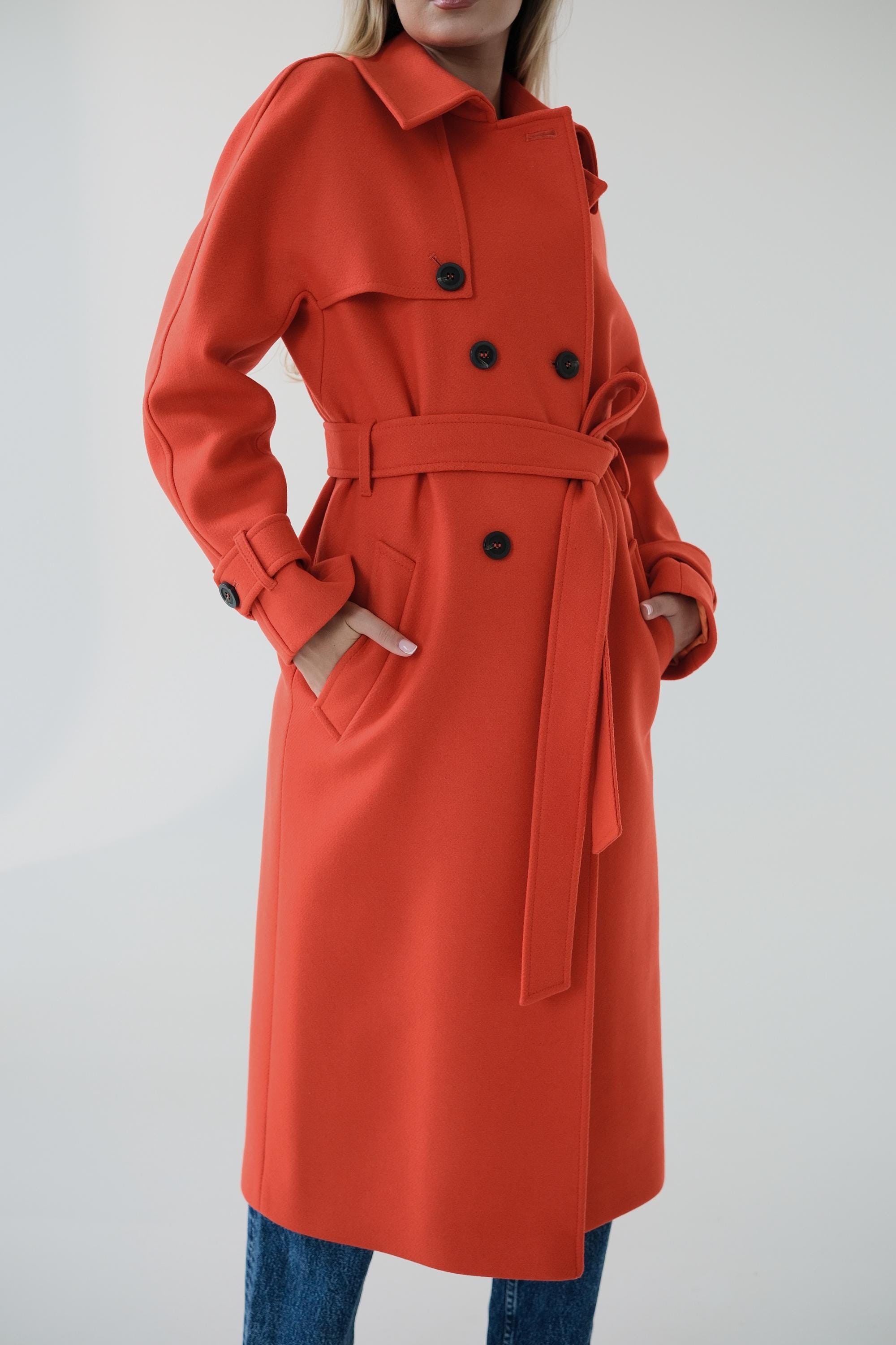 ジャケット・アウター louren doubleface wool over coat Doubleface Wool Cloud Notch Collar Coat | EILEEN FISHER