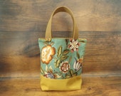 Small tote bag, Tote style handbag, Mini tote bag, Granny bag, Gift for her
