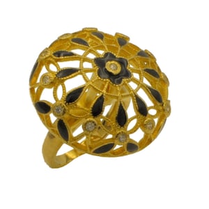EDWARDIAN FILIGREE RING, Gold ring, Vintage jewelry
