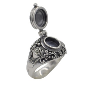 Giftring, Silberring, Damenring, Herrenring, Halbedelsteinring, Vintage-Schmuck, Boho-Ring, Herrengeschenk, Damengeschenk