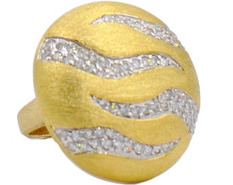 SEMI-PRECIOUS STONE RING, Women's Ring, Gold Ring