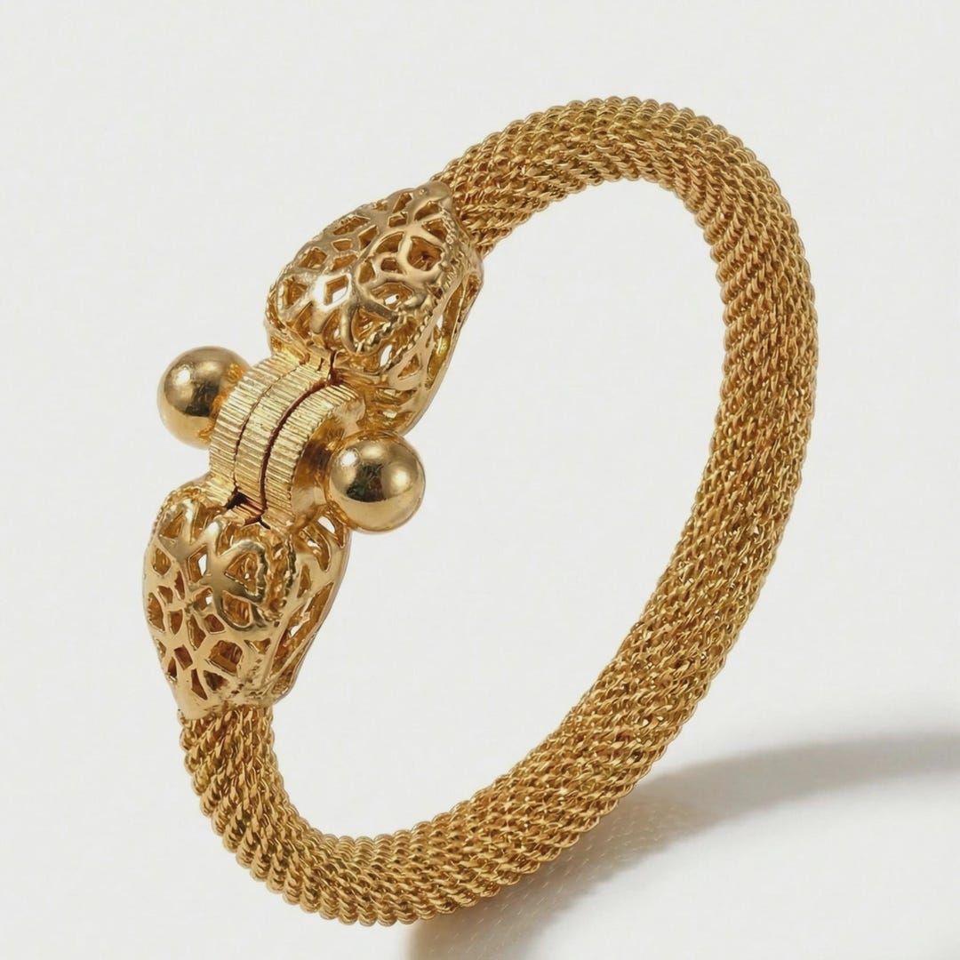 Designer Bracelet | Nail Bangle Bracelet | Stacking Bracelet ...
