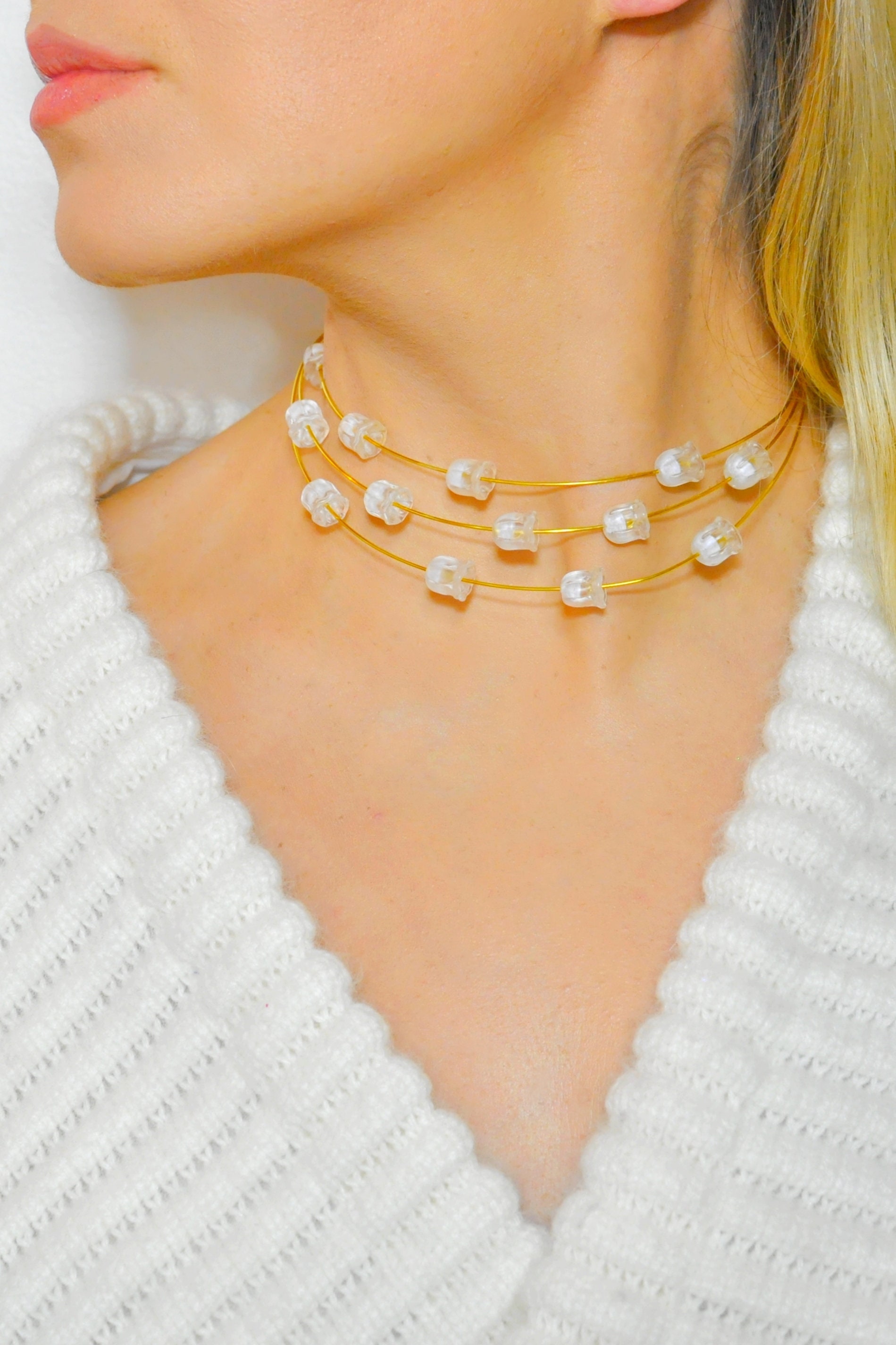 LALIQUE JEWELRY CRYSTAL Necklace Vintage jewelry gift for Etsy