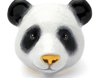 BAGUE PANDA bague emaille, bague animal, Bague fantaisie bijou animal,Cadeau femme fait main, Bijoux fantaisie