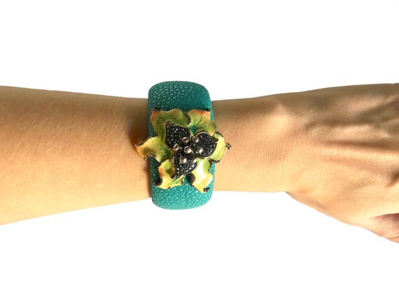 BRACELET FANTASY GALUCHAT Bracelet Cuff Bracelet … - image 4