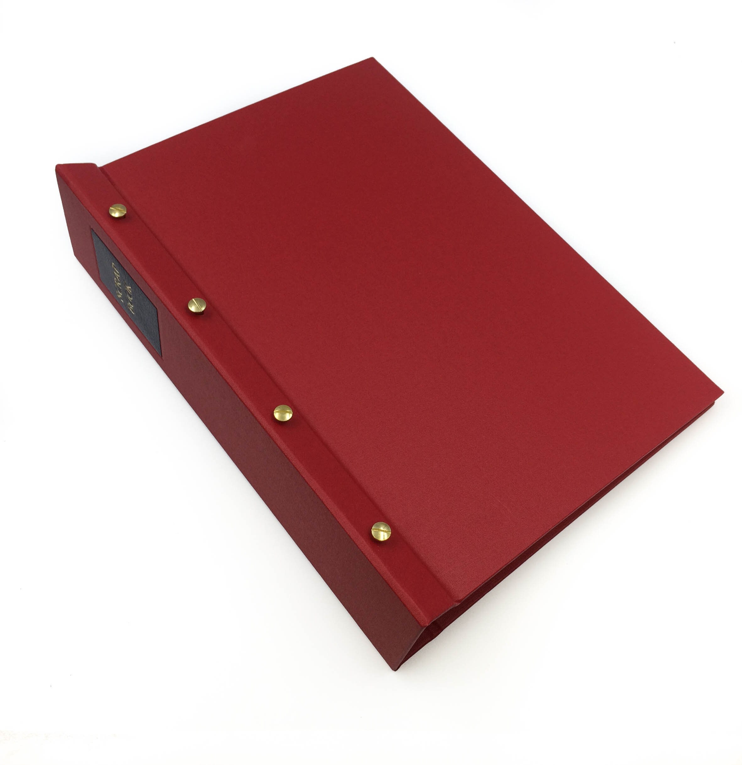 Large Handmade Buckram Scrap Book Post Binding Archival Oversized A4 Etsy