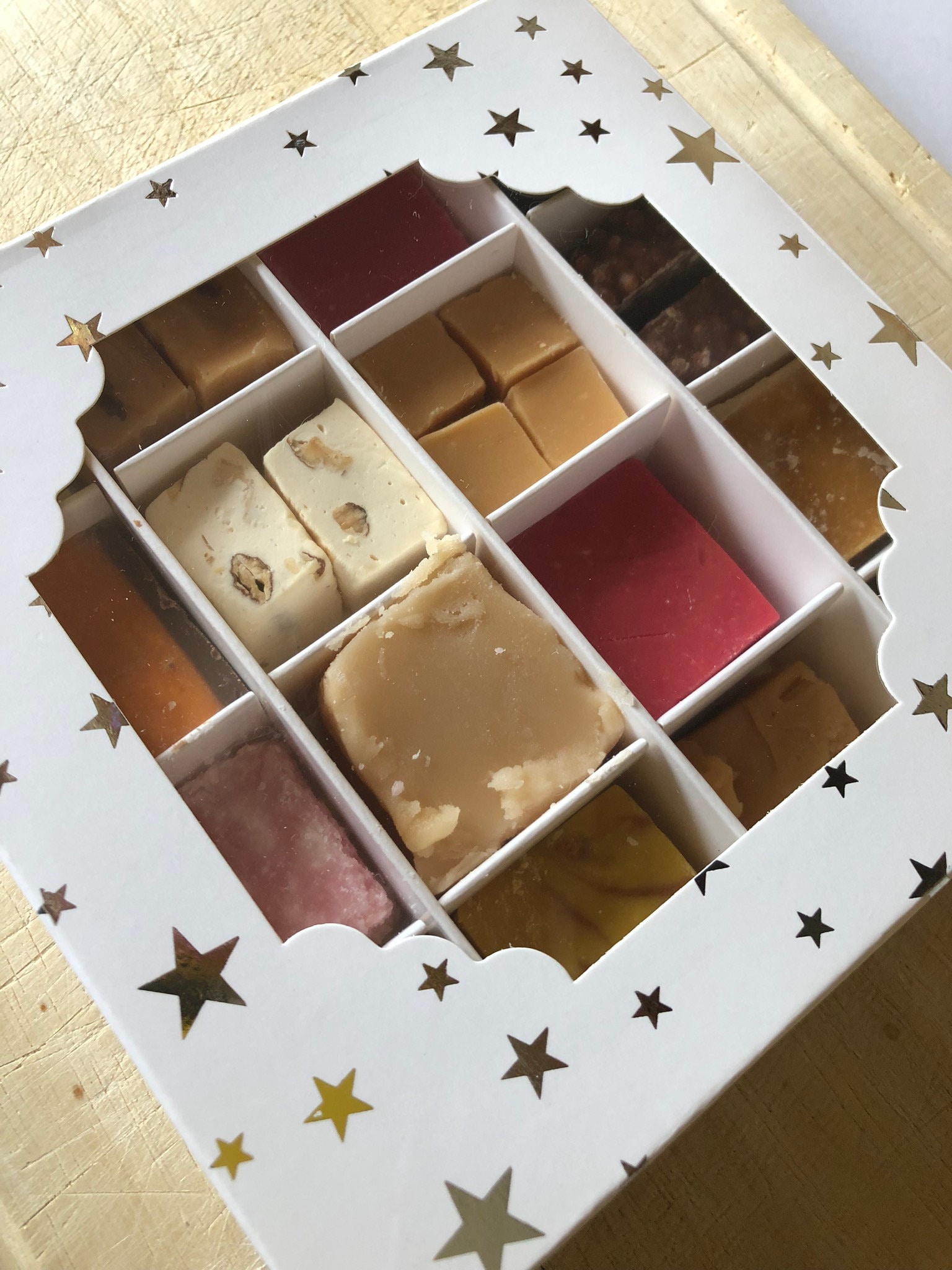 Handmade Fudge Box, Coconut Ice, Nougat Gift Box, Gourmet