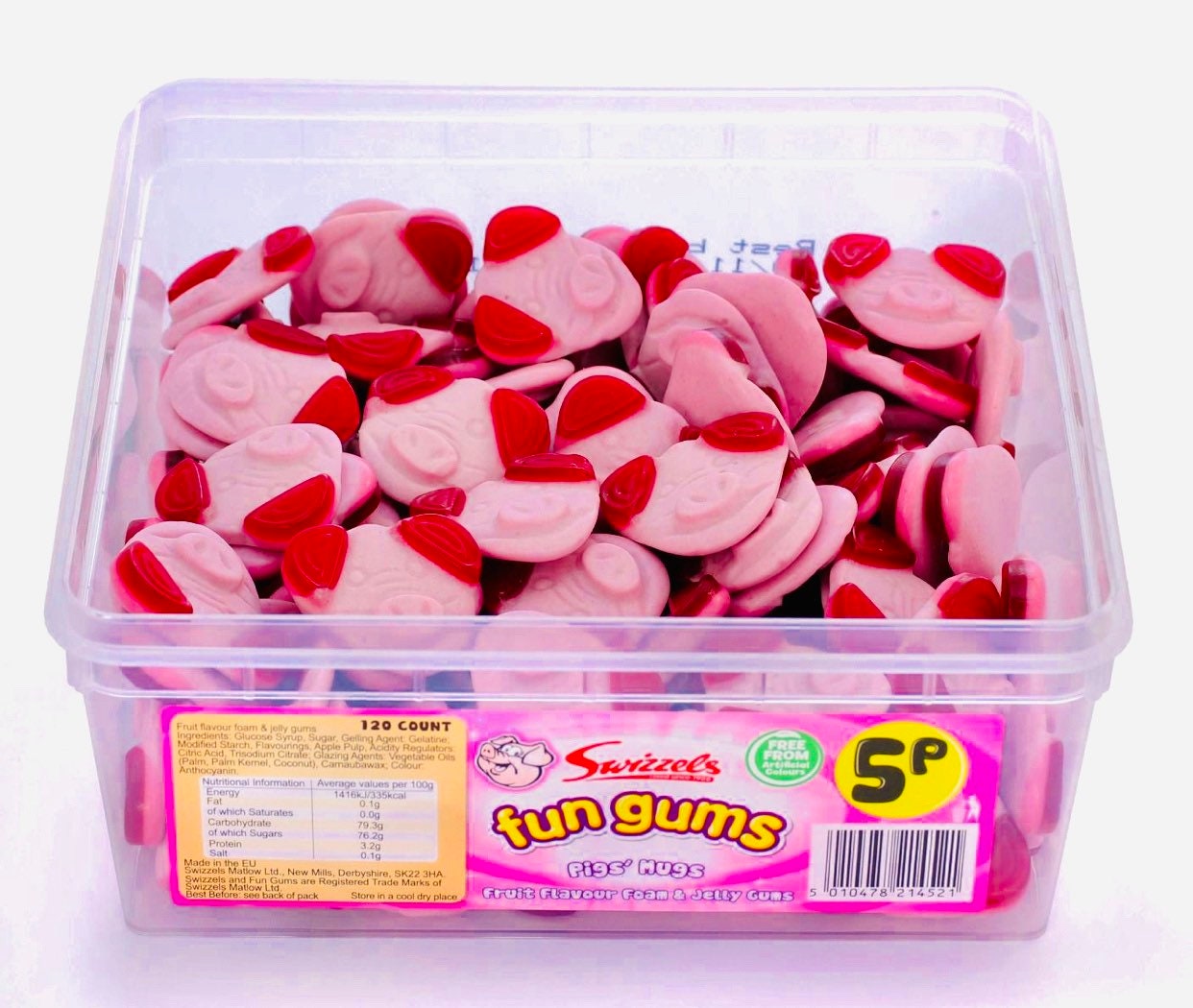 Pink Pig Sweets Cute Pig Faces Jelly Sweets Fruit Flavour Etsy UK