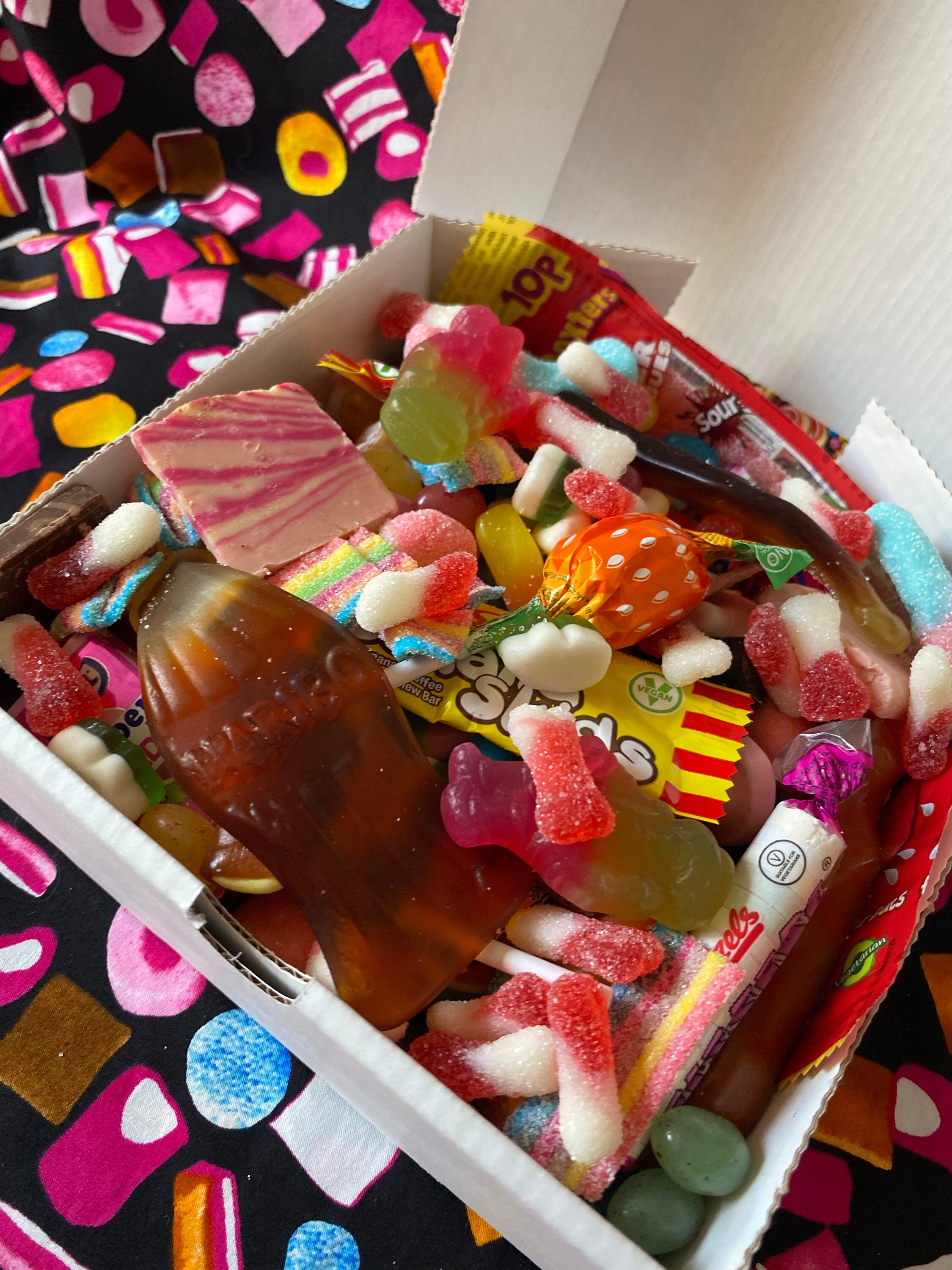 Large Pick N Mix Retro Sweet Box Fizzy sweets Classic Mix Etsy