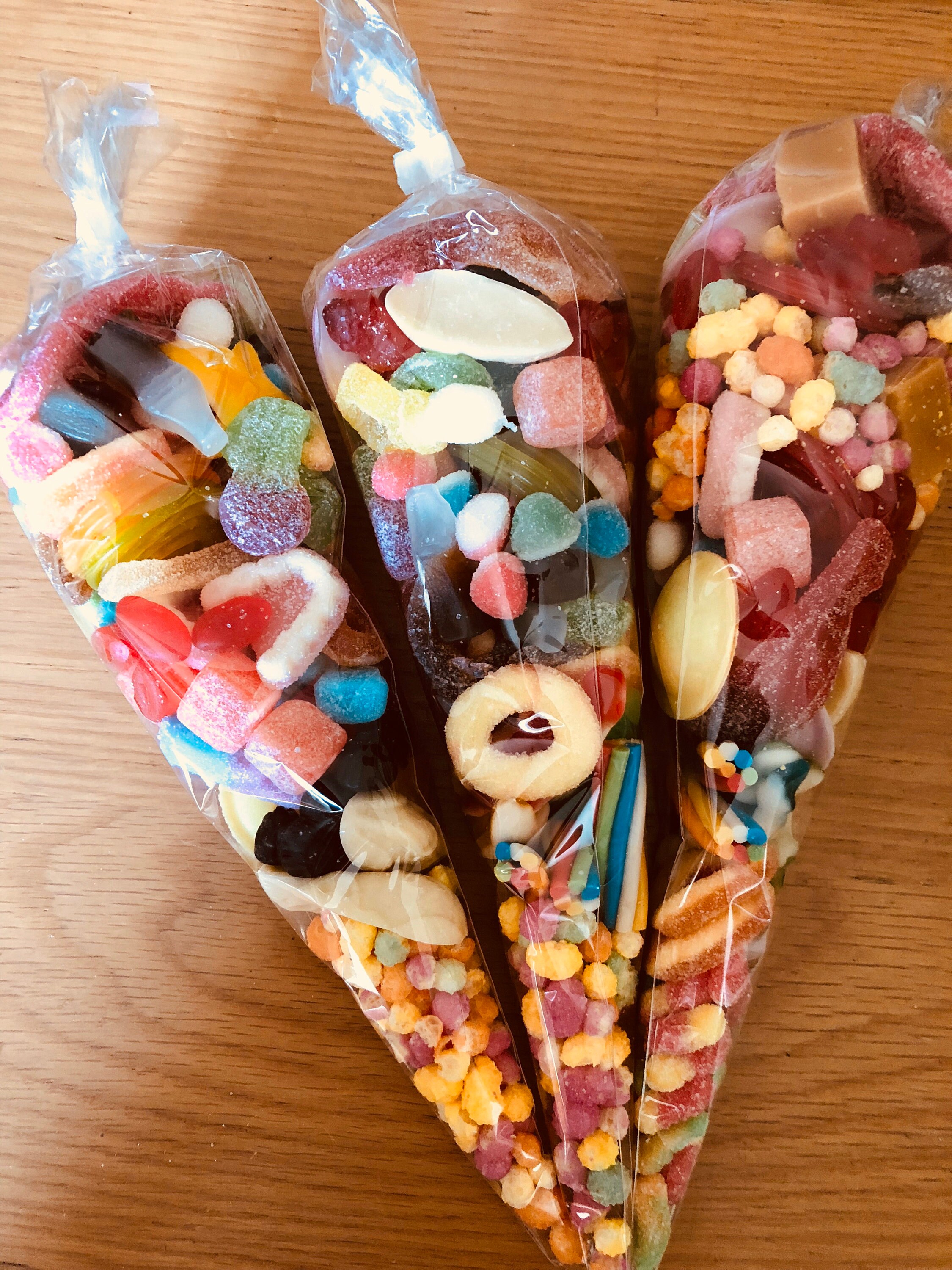 Vegan Sweet Candy Cones Sweet Cones Vegetarian Sweets Etsy
