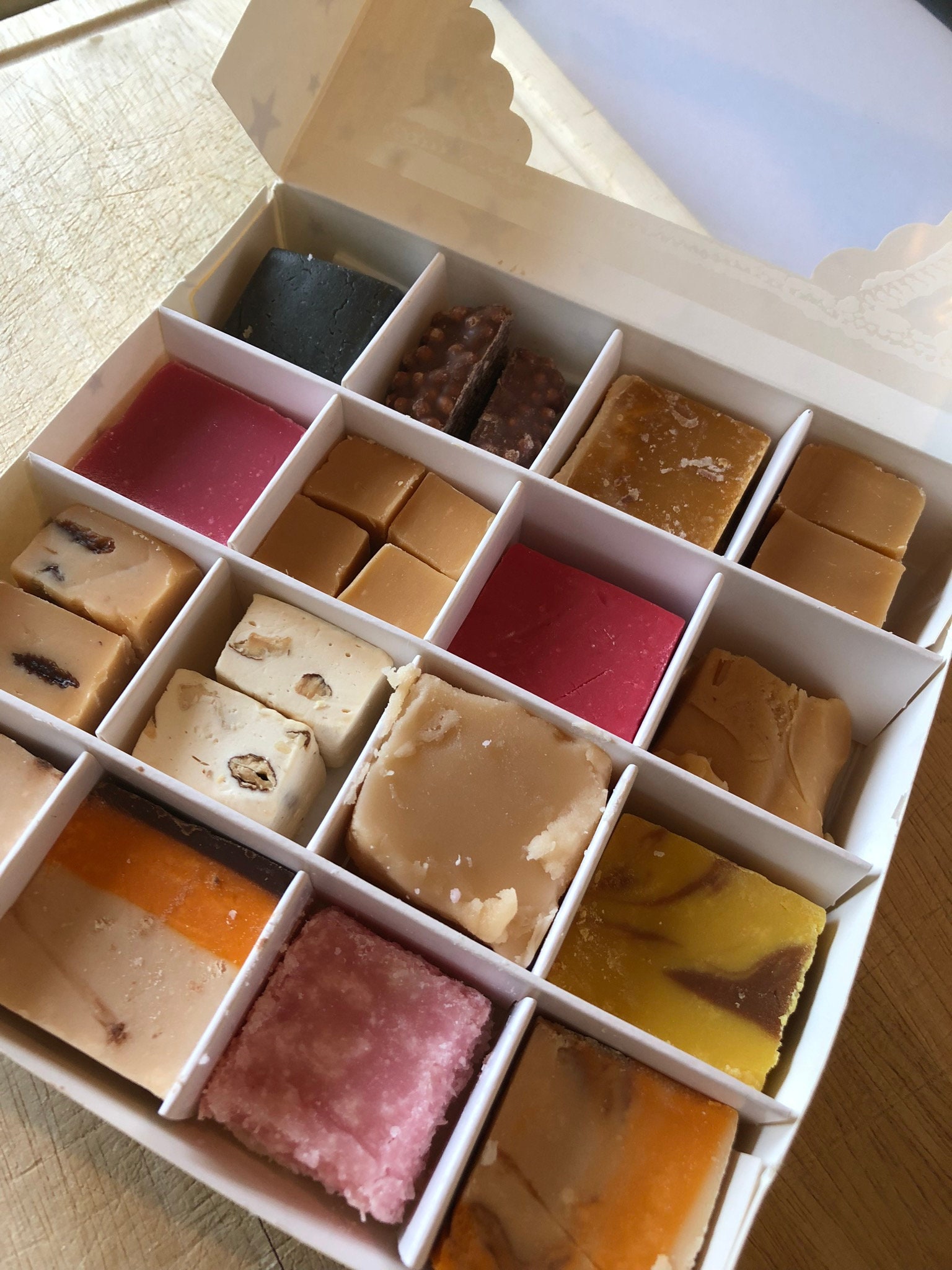 Best of British Fudge Box Fudge Gift Fudge Tray Gourmet Etsy