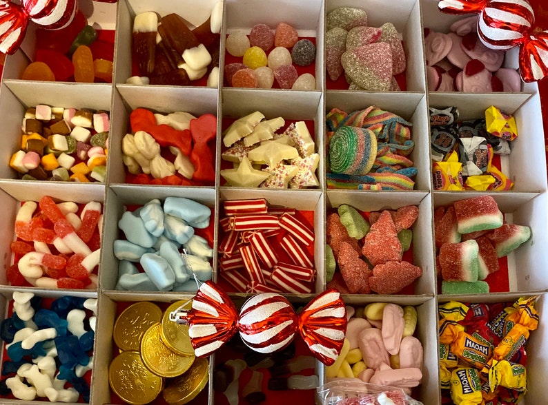 PRE ORDER ONLY Sweets Toys Christmas Advent Calendar 24 Etsy UK