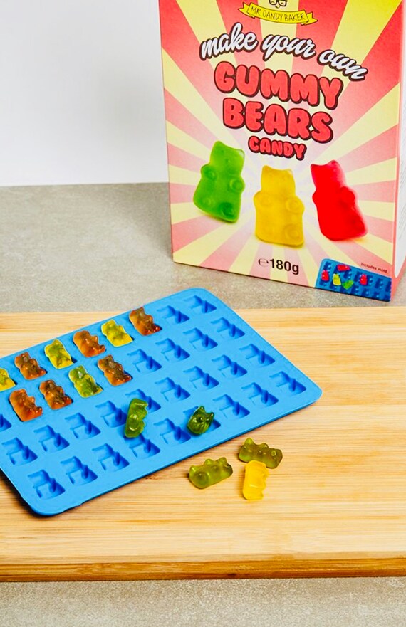 DIY jelly sweet gummy candy making set. Gummy bears Make your Etsy
