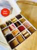 Handmade Fudge Gift Box, Coconut Ice, Nougat Gift Box, Gourmet Flavours, Creamy Fudge. Birthday fudge. Fudge treat box. 