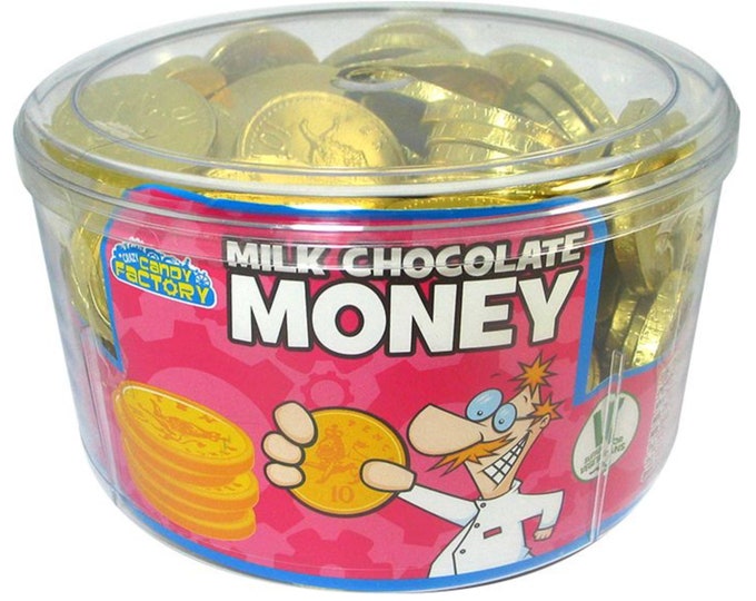 Milk Chocolate gold foil coins, Vegetarian Chocolate, Gelatine Free, Christmas Chocolate, Solid Chocolate Coins. Festive chocolate.