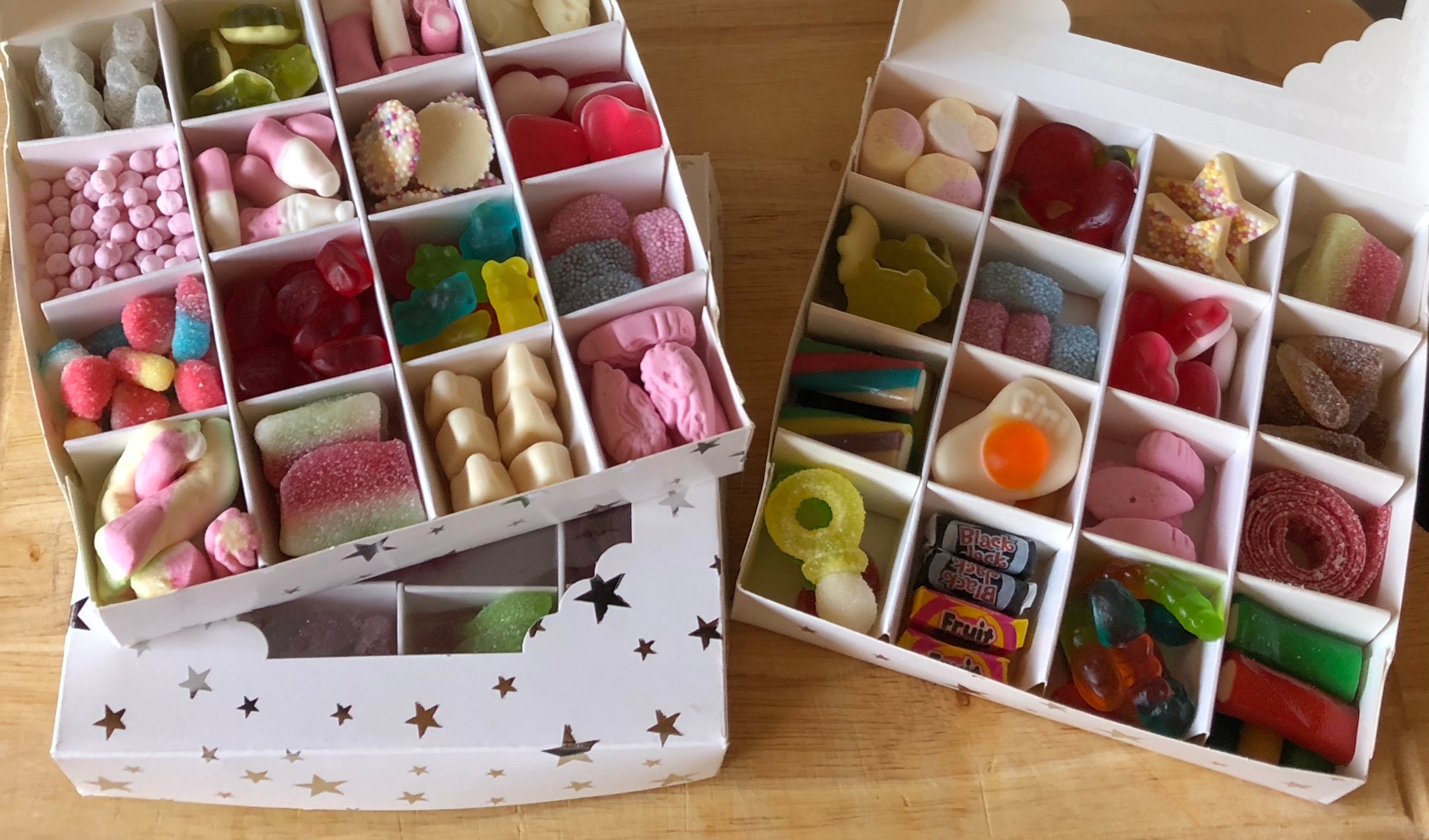 Handmade Fudge Gift Box Dad's Birthday. Classic Retro Etsy