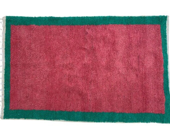 New Costum Red Rug, Moroccan Runner Rug,Handmade Entryway Kilim Rug, Cozy Entryway
