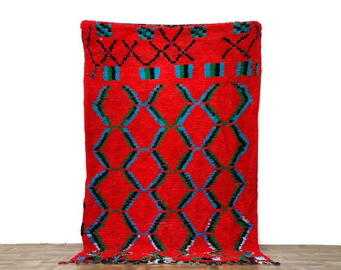 Diamond Pattern Rug,Housewarming Rug,Ethnic Tribal Rug,Living Room Rug,Nursery Custom Tribal Rug