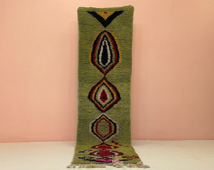 Green Runner Rug Sheepskin Rug Farm House Runner Modern Outdoor Rug Personalized Gifts