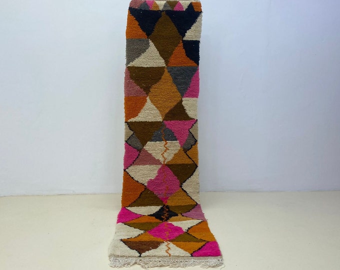 Linen Table Runner Rug Handmade Stair Runner Farmhouse Area Colorful Kitchen Runner Mat