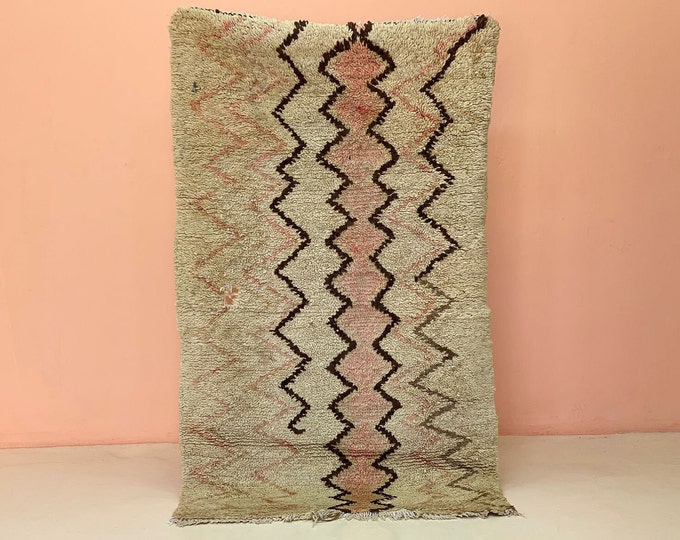 Lovely Runner Rug Colorful Handmade Hallway Rug Outdoor Soft Kilim Entryway Checkered Area 3.5x6 ft