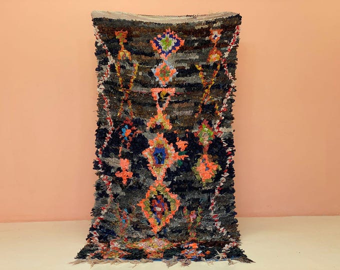 Shaggy Vintage Moroccan Runner Rug Stunning Living Room Rug Stair Runner Washable Machine Rug 3.6x7.8 ft