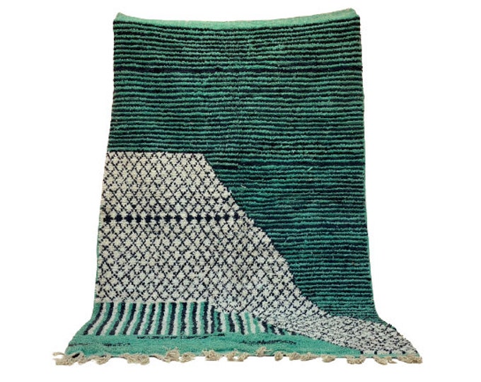 Gorgeous Beni Ourain Rug Natural Fiber Home Decore Fame Living Room Area Stair Runner
